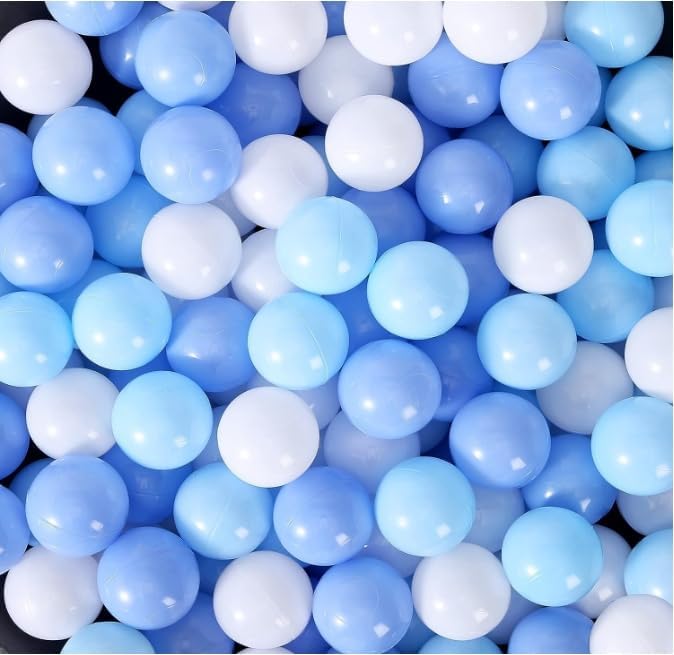 Ball Pit Balls for Toddlers, BPA Free Crush Proof Plastic Toy Balls for Ball Pit, Children'S Pool Water Toys, Macaron Ocean Balls for Play Tent 2.15 Inch Pack of 100