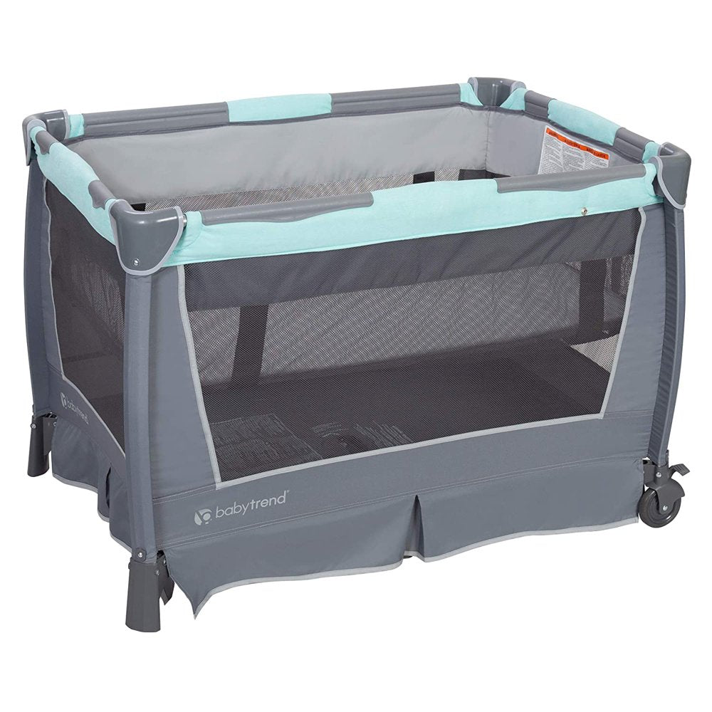 Retreat Portable Nursery Center W/ Bassinet & Changing Table, Mint