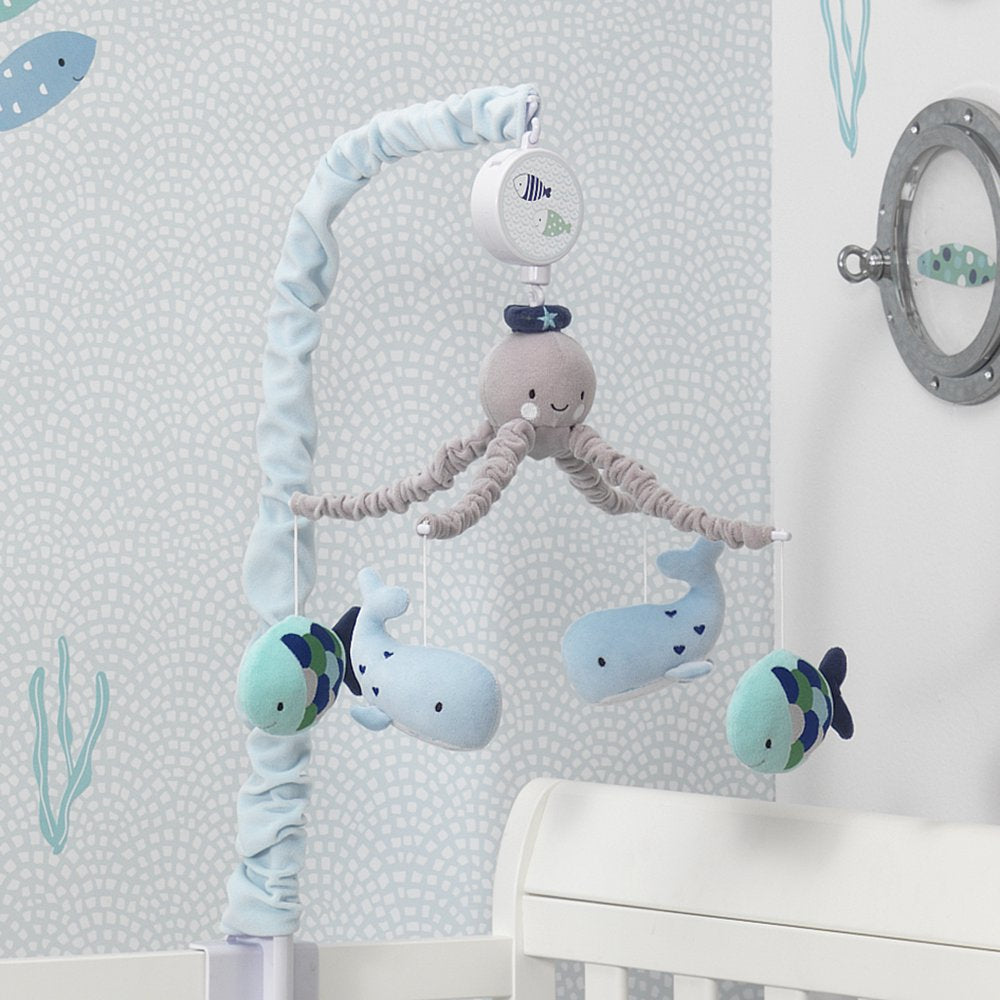 Oceania Musical Nursery Crib Mobile - Ocean, Whale, Underwater Theme